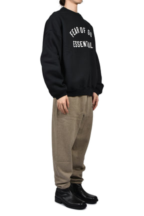 90'S CREWNECK SWEATSHIRT / VTG BLK
