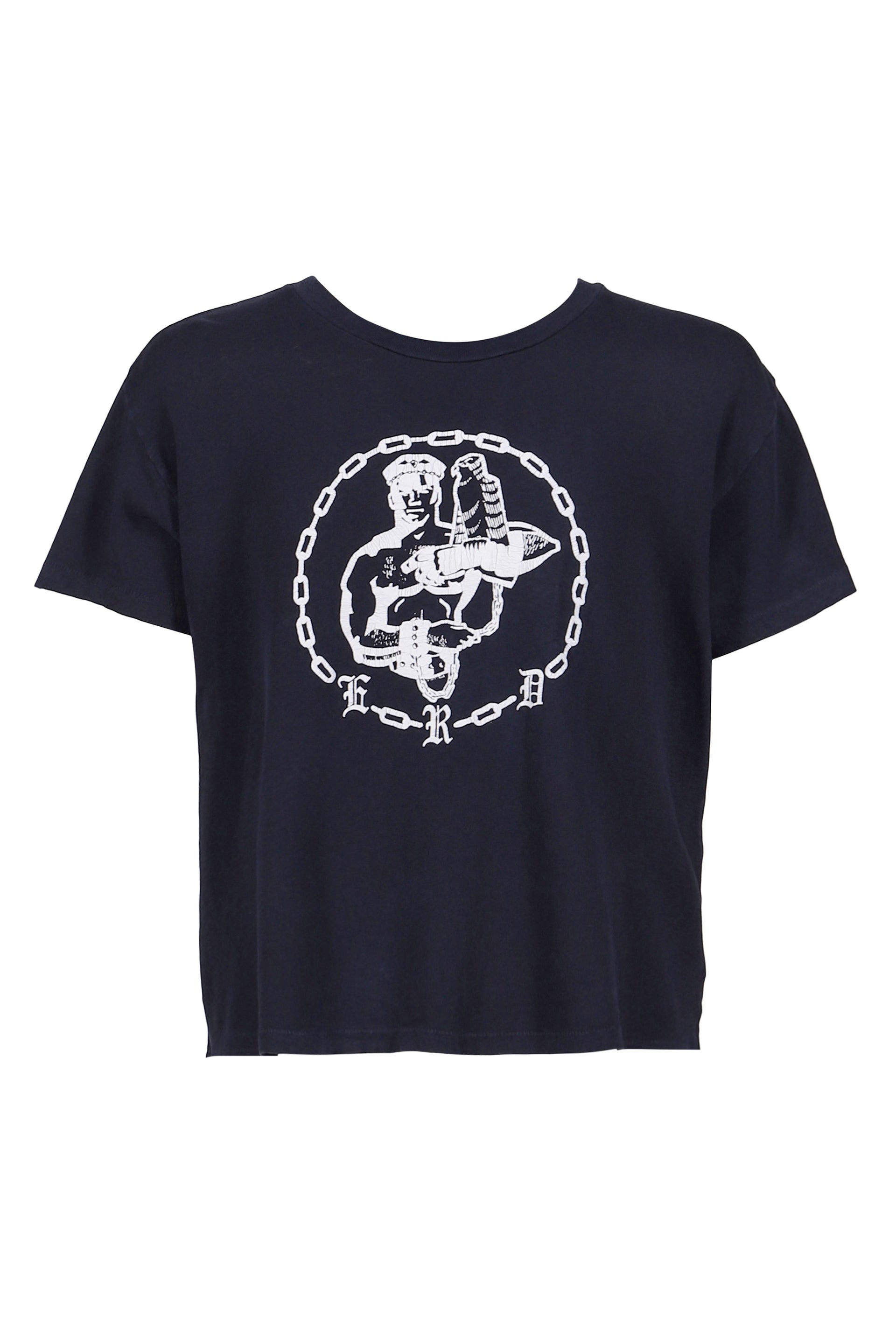 CHAIN T-SHIRT / FADED PUR