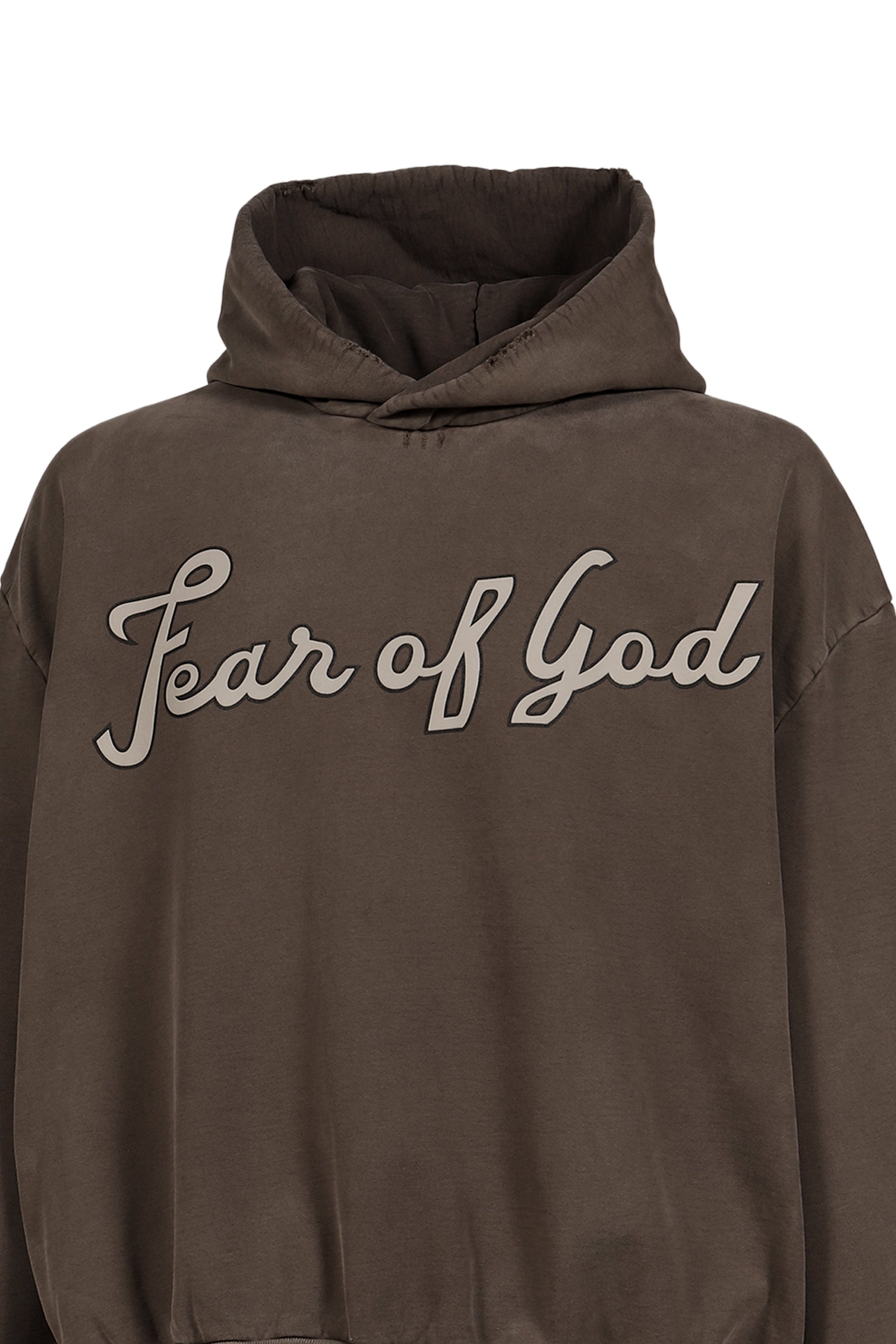 "26" CLASSIC FIT HALF RAGLAN HOODIE / FADED BRW