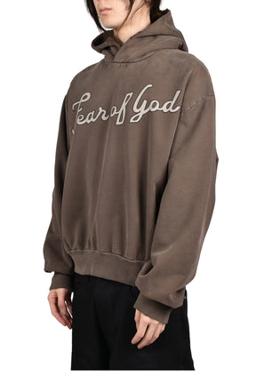 "26" CLASSIC FIT HALF RAGLAN HOODIE / FADED BRW