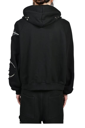 NEW ROCK ZIP-UP HOODIE (20TH EXCLUSIVE) / BLK