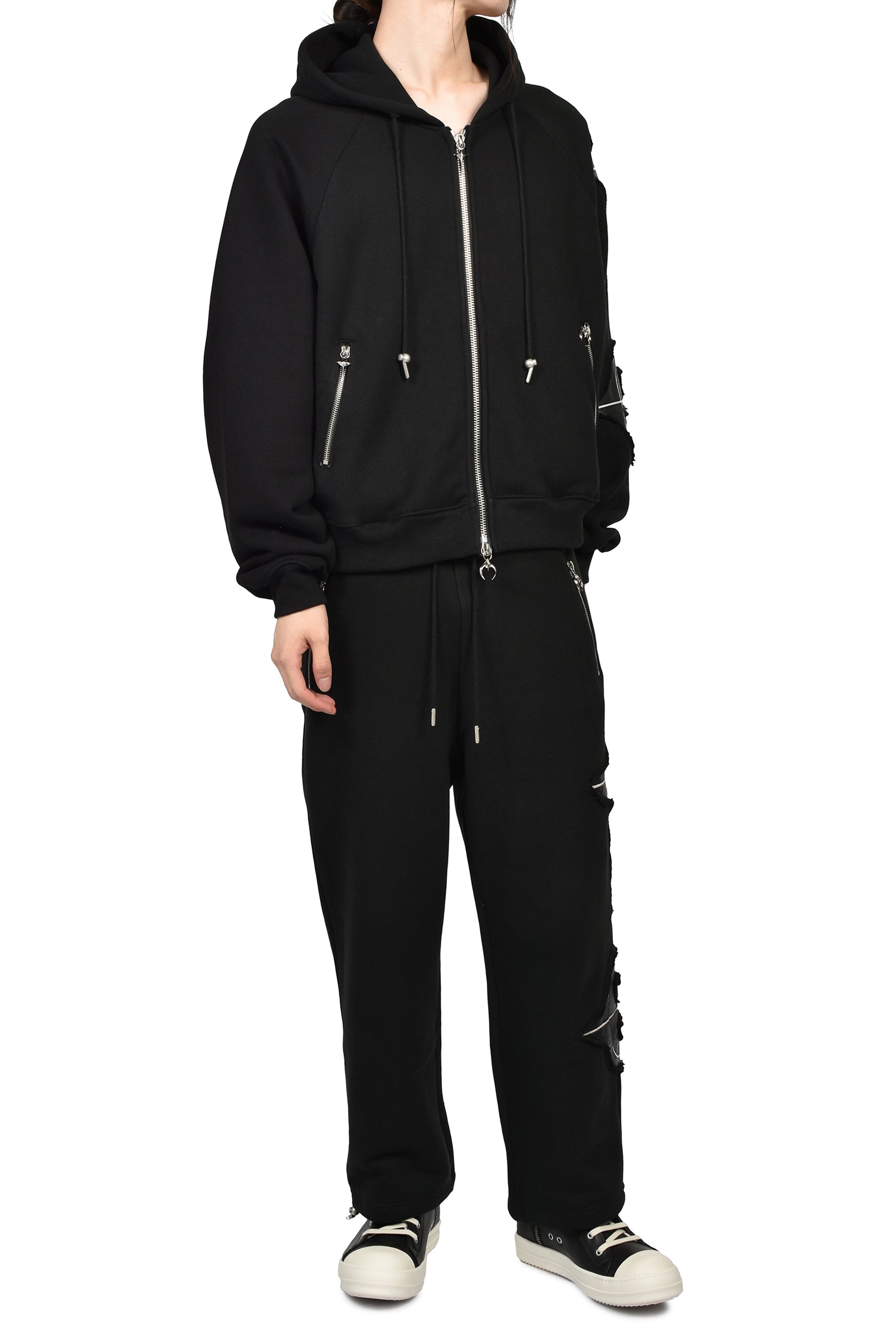 NEW ROCK ZIP-UP HOODIE (20TH EXCLUSIVE) / BLK