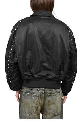 AI CWU 45/P FLIGHT JACKET (RIVET VERSION) / BLK