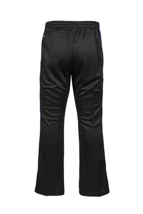 BOOT-CUT TRACK PANT - POLY SMOOTH / BLK