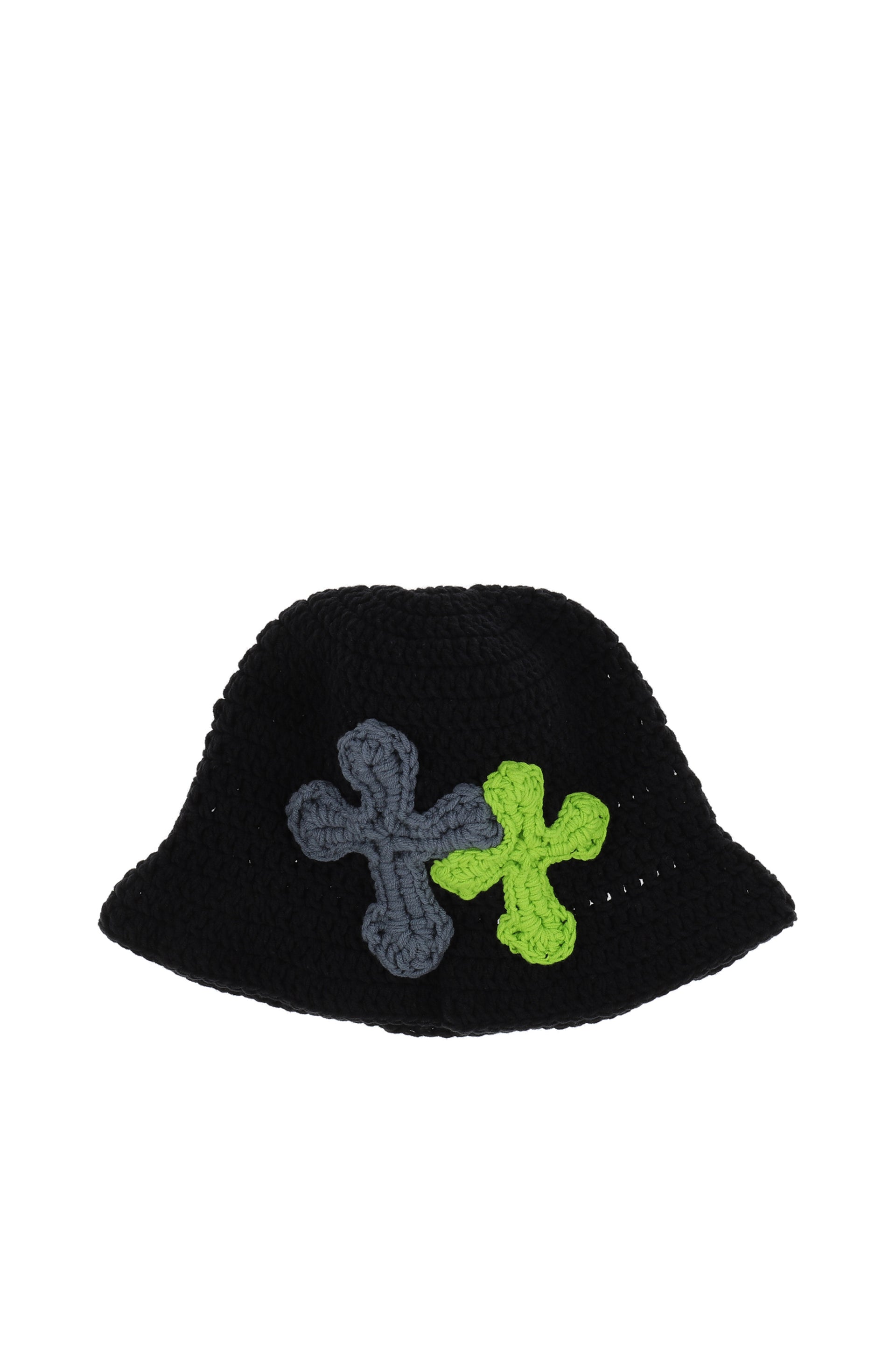 3D CROSS KNITHAT / BLK