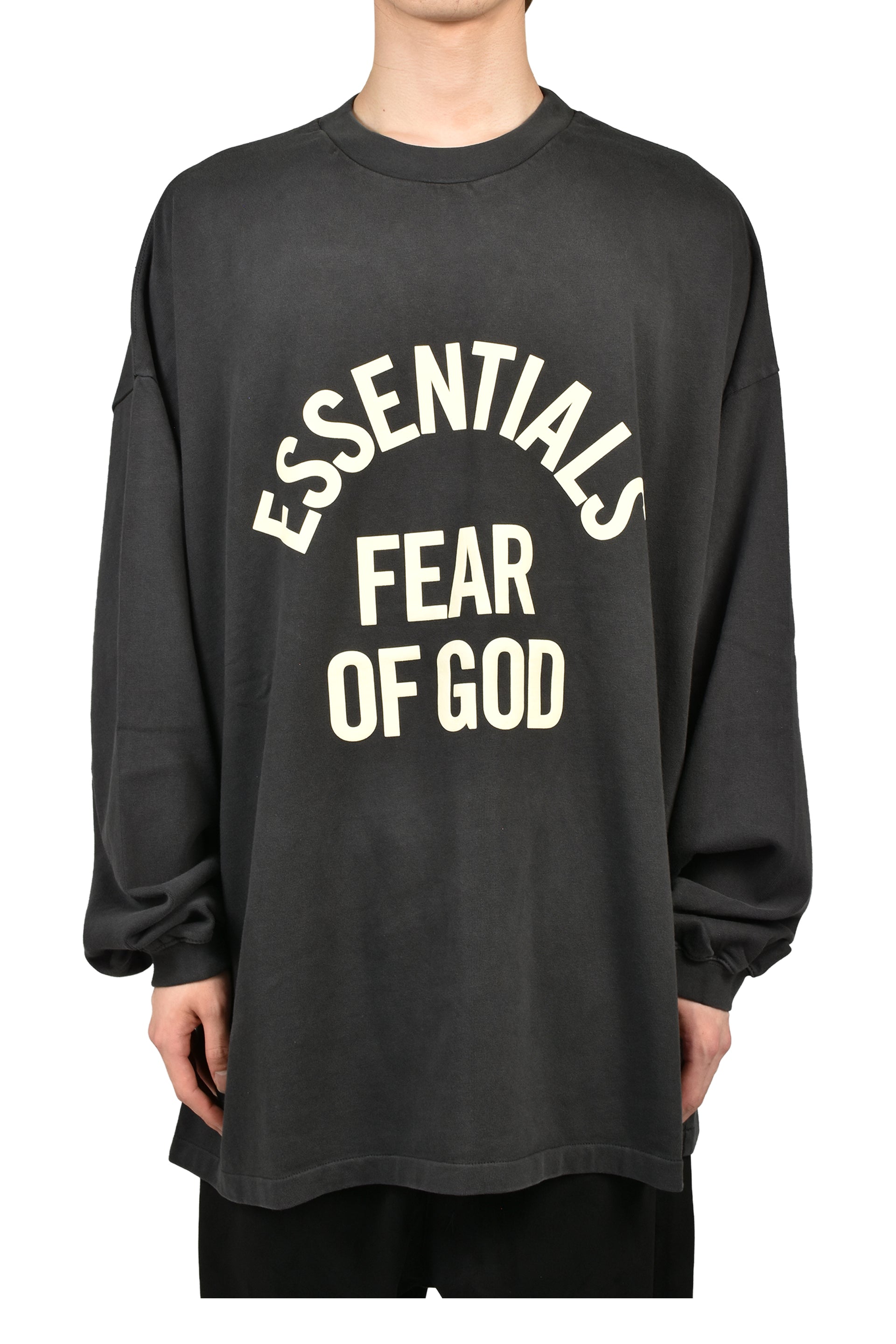 CAMPUS 90'S LONG SLEEVE TEE / FADED BLK