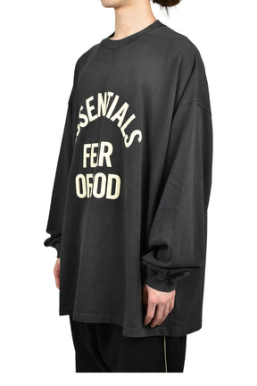 CAMPUS 90'S LONG SLEEVE TEE / FADED BLK