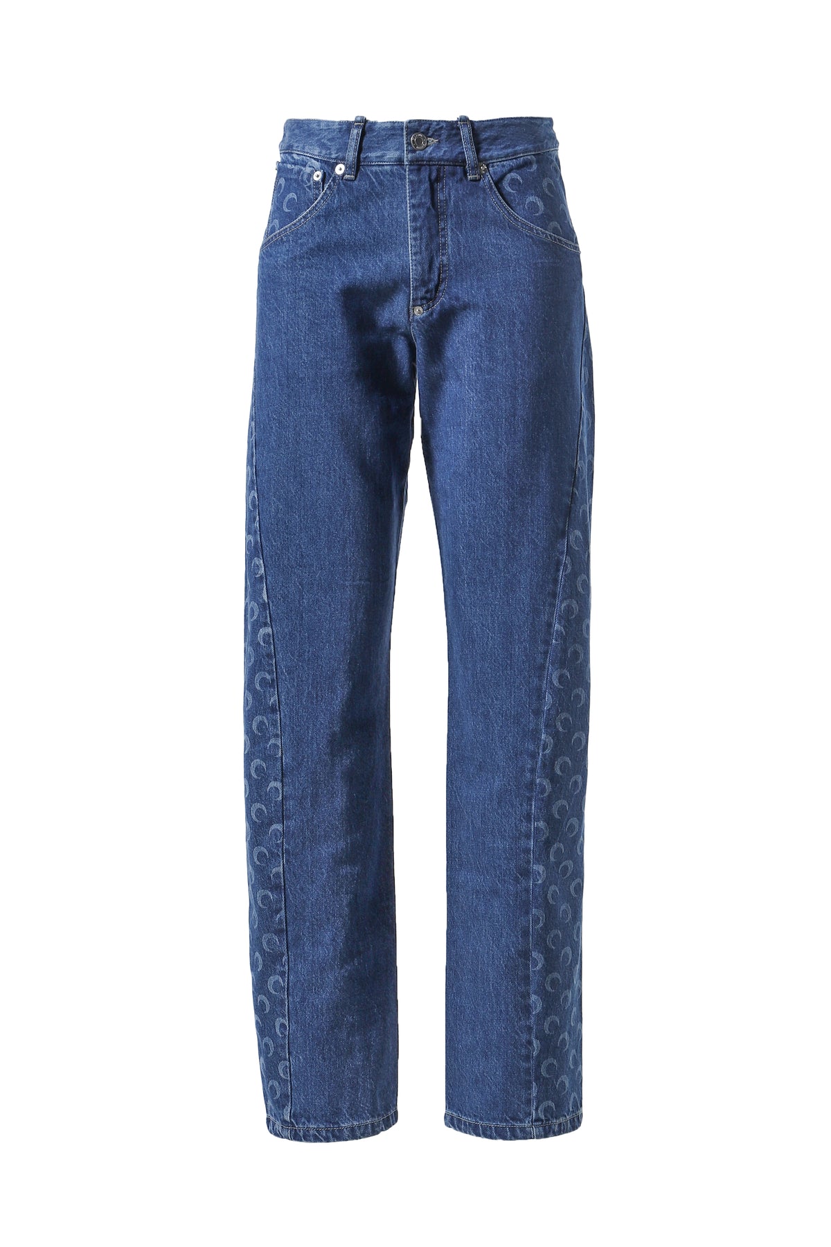 DEADSTOCK DENIM STRAIGHT LEG PANTS / BL50 BLUE