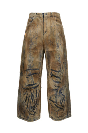 LEGGENDA FUR FLOCK PANT / BEI