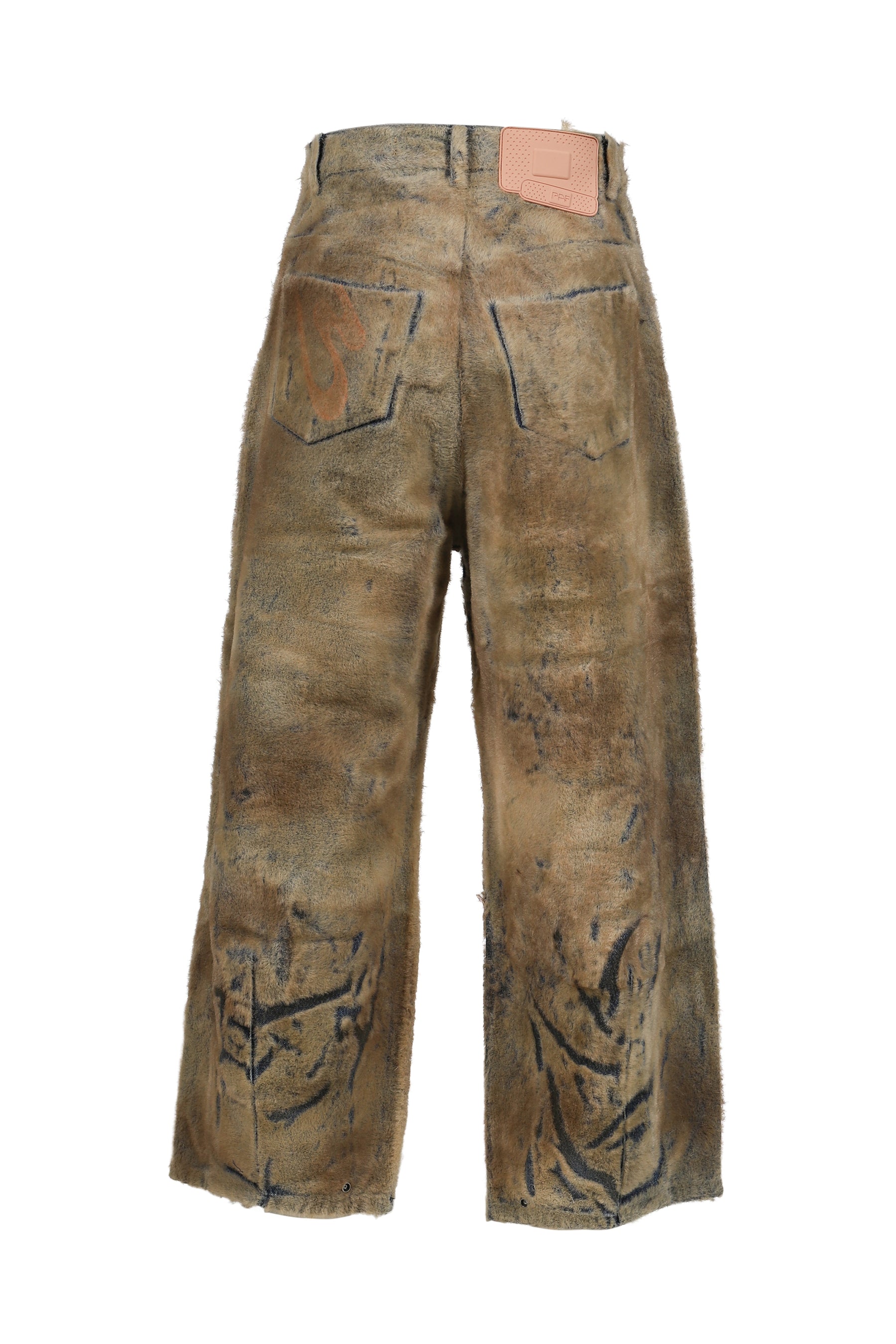 LEGGENDA FUR FLOCK PANT / BEI