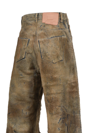 LEGGENDA FUR FLOCK PANT / BEI