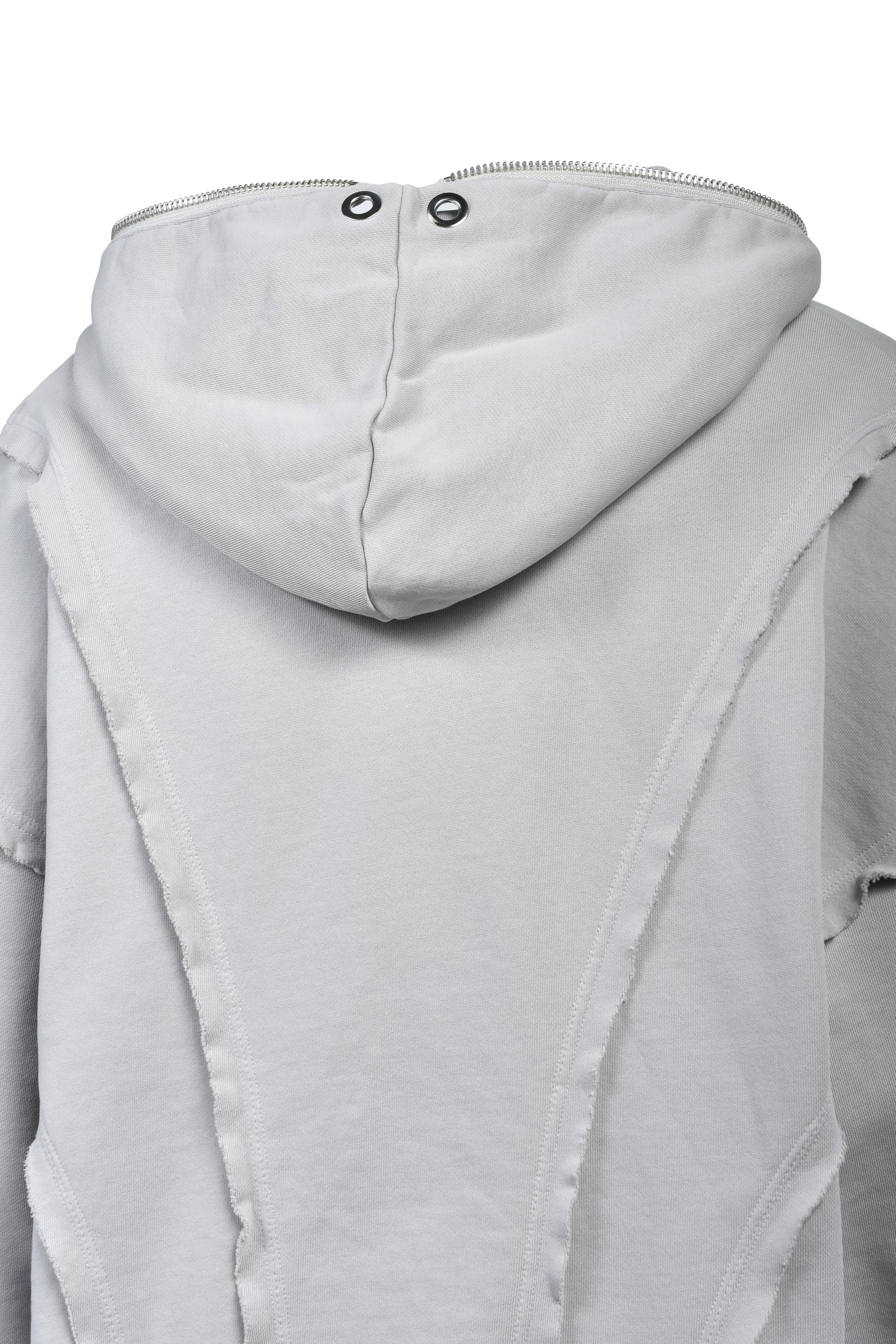 FADE ZIP UP HOODIE TYPE-2 / GRY