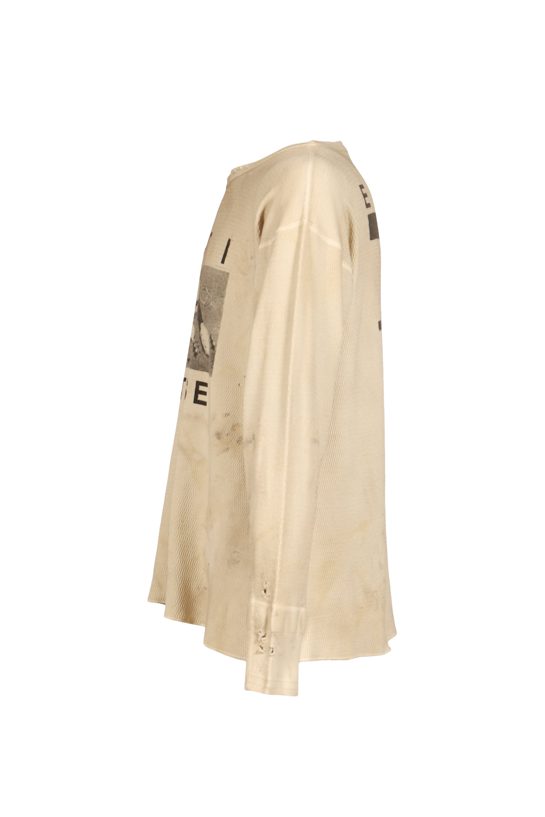 ANTI MATISSE THERMAL LS T-SHIRT / DIRTY WHT