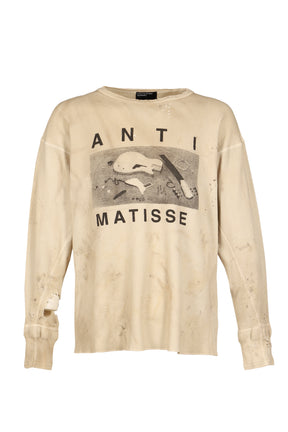 ANTI MATISSE THERMAL LS T-SHIRT / DIRTY WHT