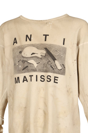 ANTI MATISSE THERMAL LS T-SHIRT / DIRTY WHT