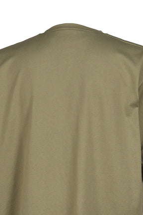 HAWAIIAN OUTDOOR PIPING T-SHIRT / OLV