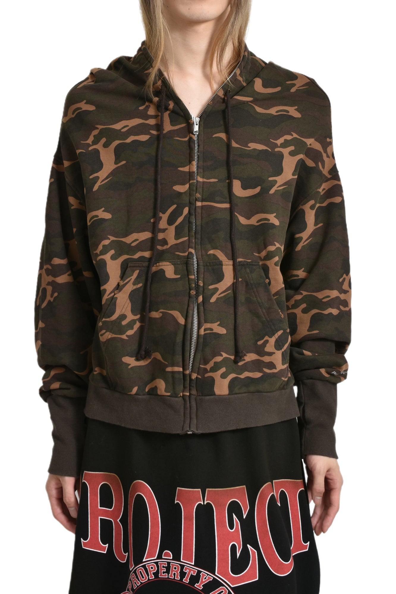 ZYGON ZIP HOODIE (EXCLUSIVE) / CAMO