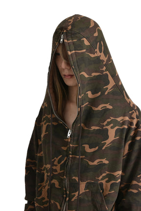 ZYGON ZIP HOODIE (EXCLUSIVE) / CAMO