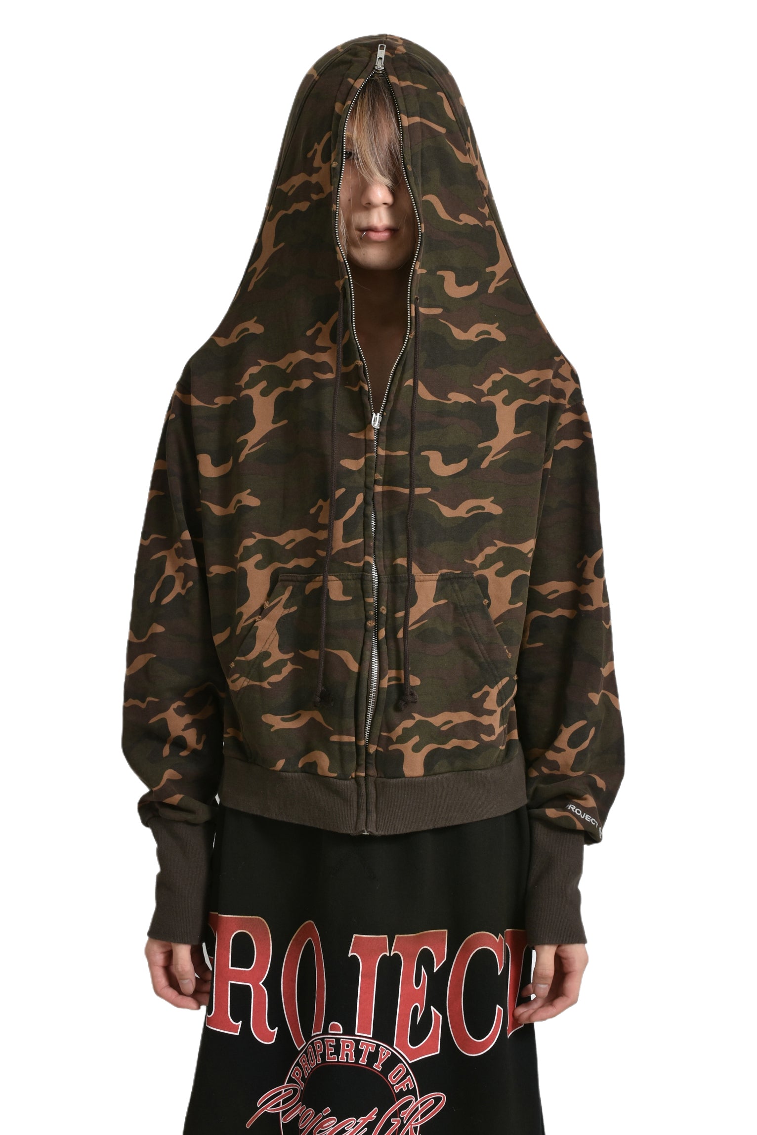 ZYGON ZIP HOODIE (EXCLUSIVE) / CAMO