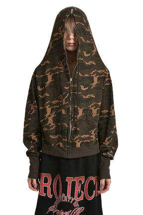 ZYGON ZIP HOODIE (EXCLUSIVE) / CAMO