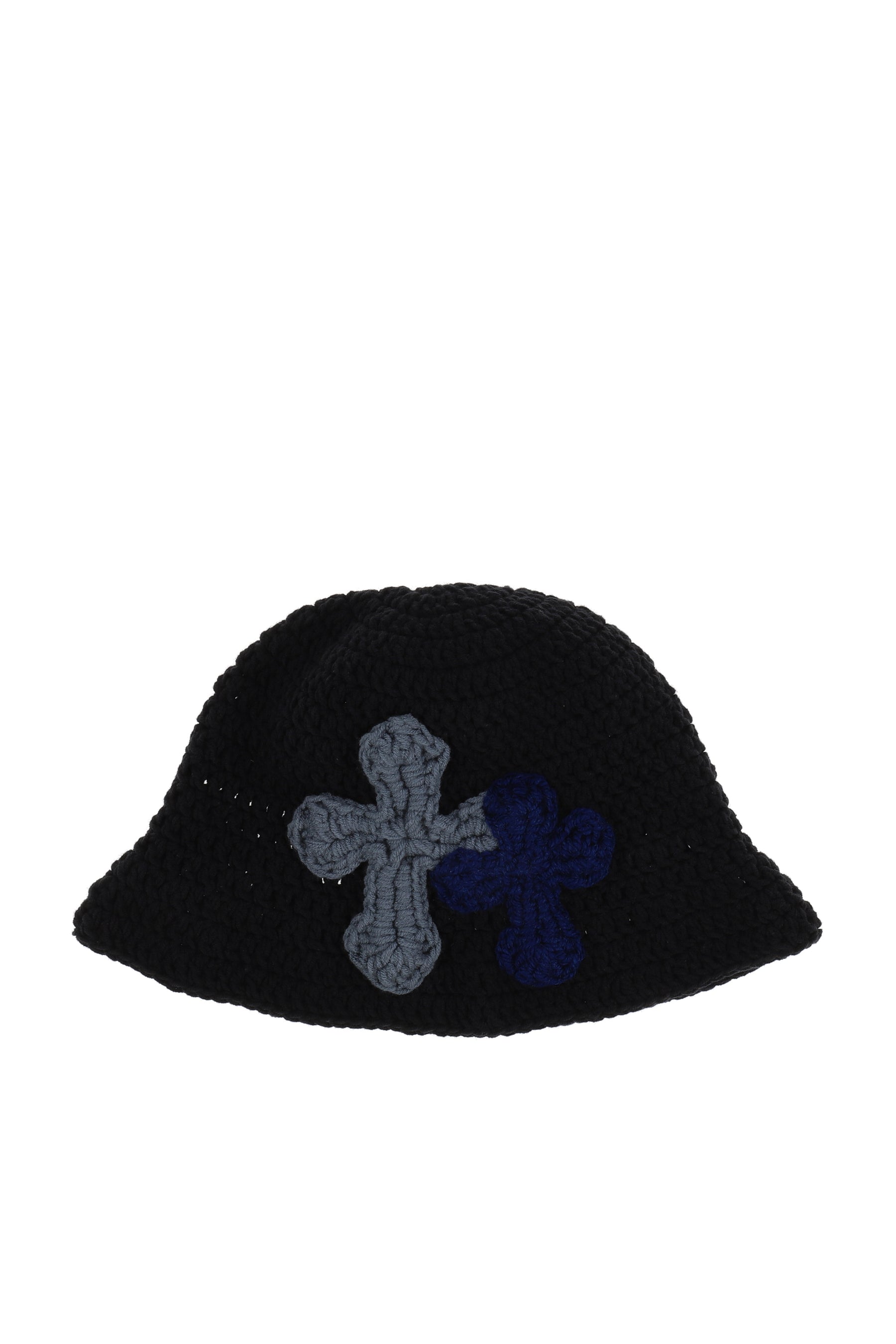 3D CROSS KNITHAT / BLK