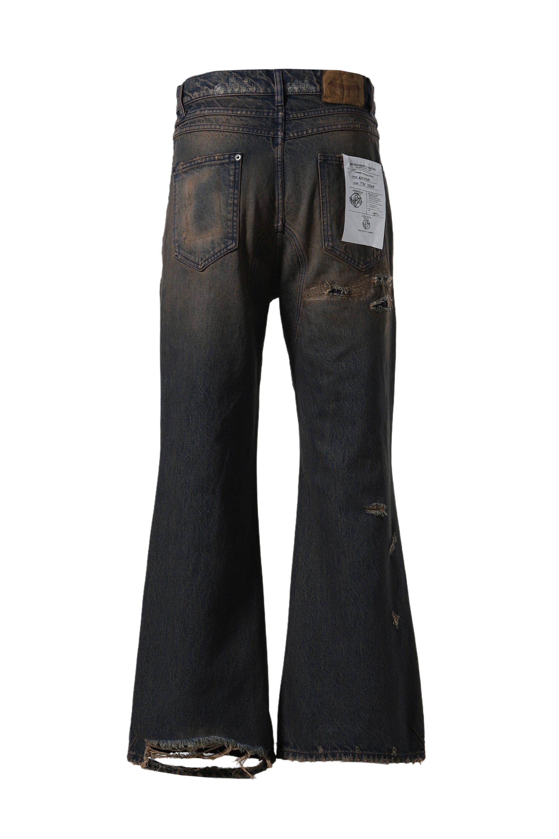 ITALY SMOOTH RUSTED BOOT CUT / BRW IND