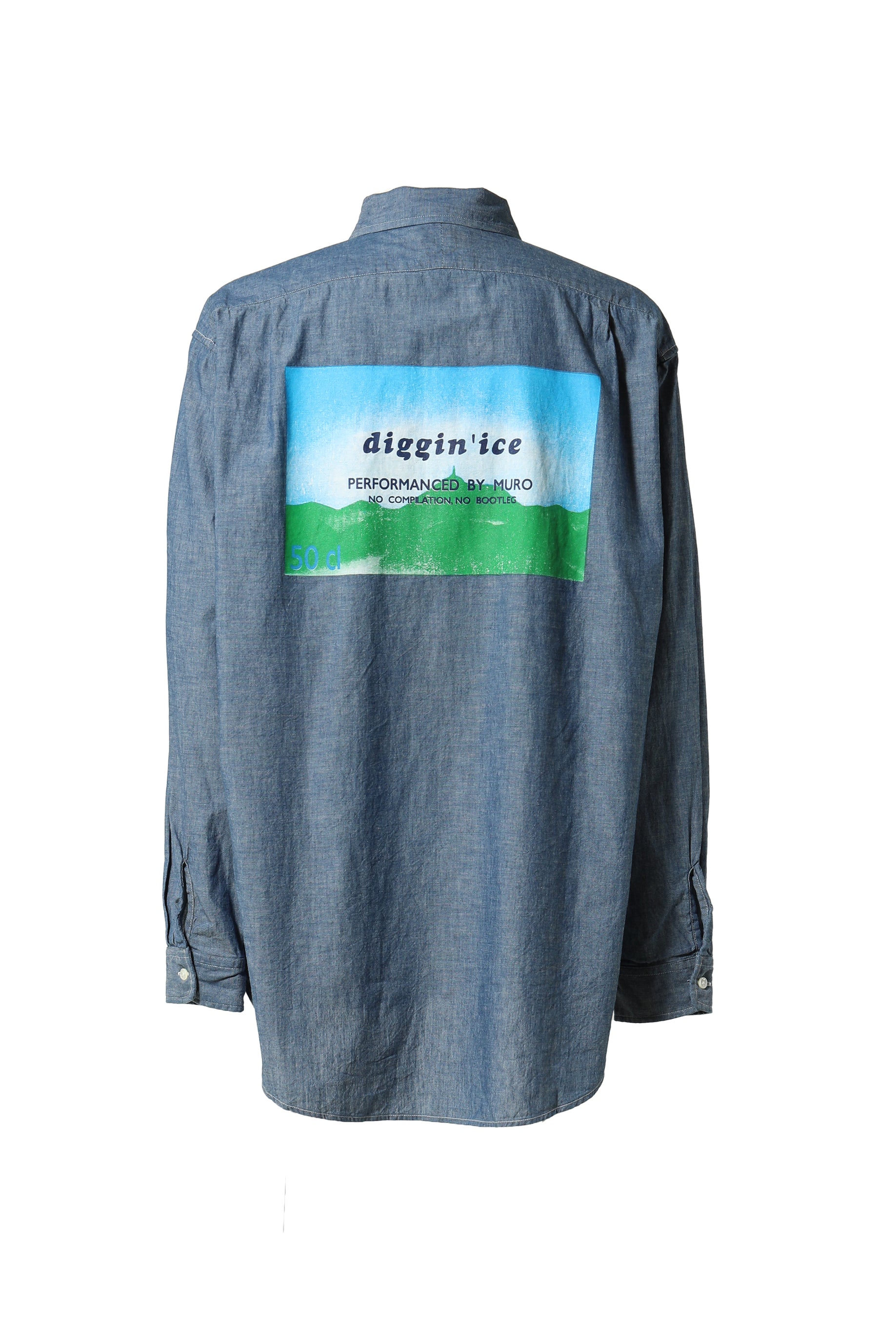 RECOGNIZE FW23 DIGGIN' ICE 96 CHAMBRAY SHIRTS INDIGO / INDIGO -NUBIAN