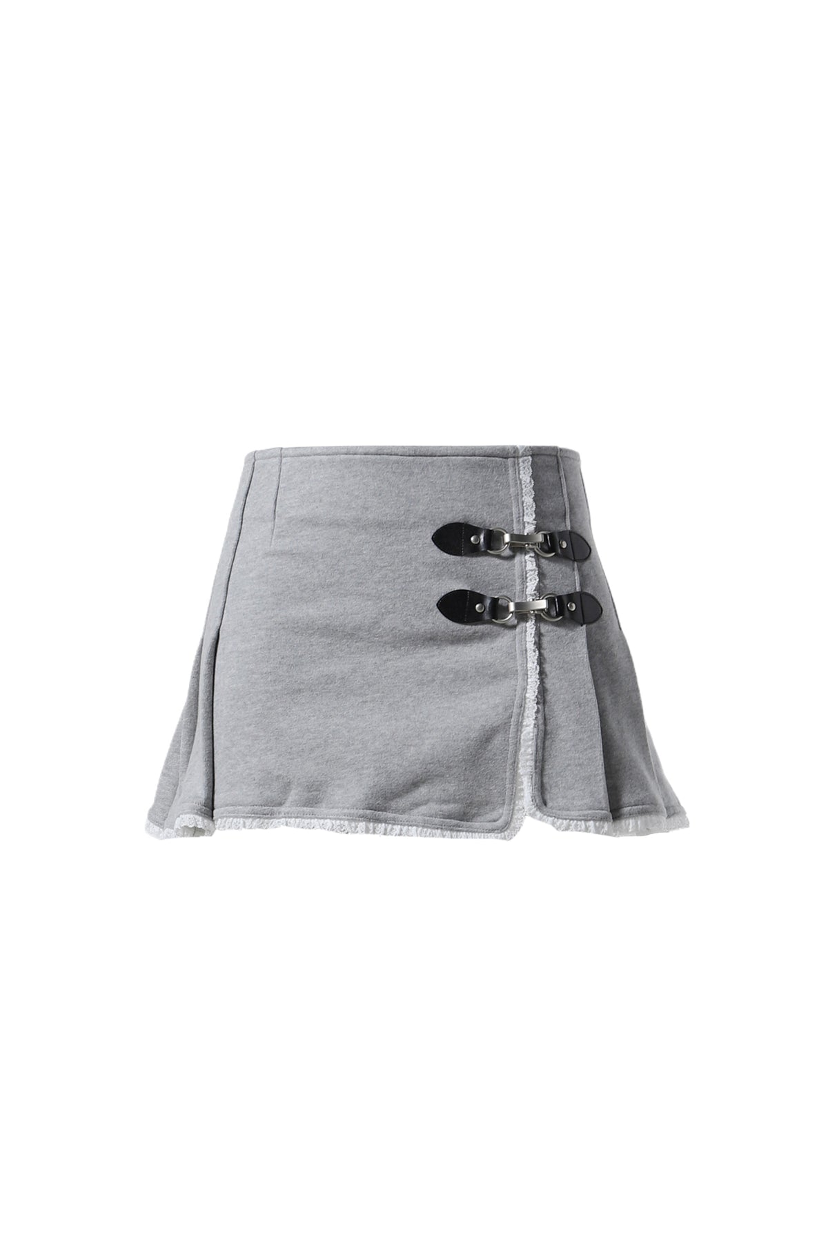 CIAO BUCKLE MNI SKIRT / GRY