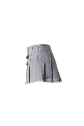 CIAO BUCKLE MNI SKIRT / GRY