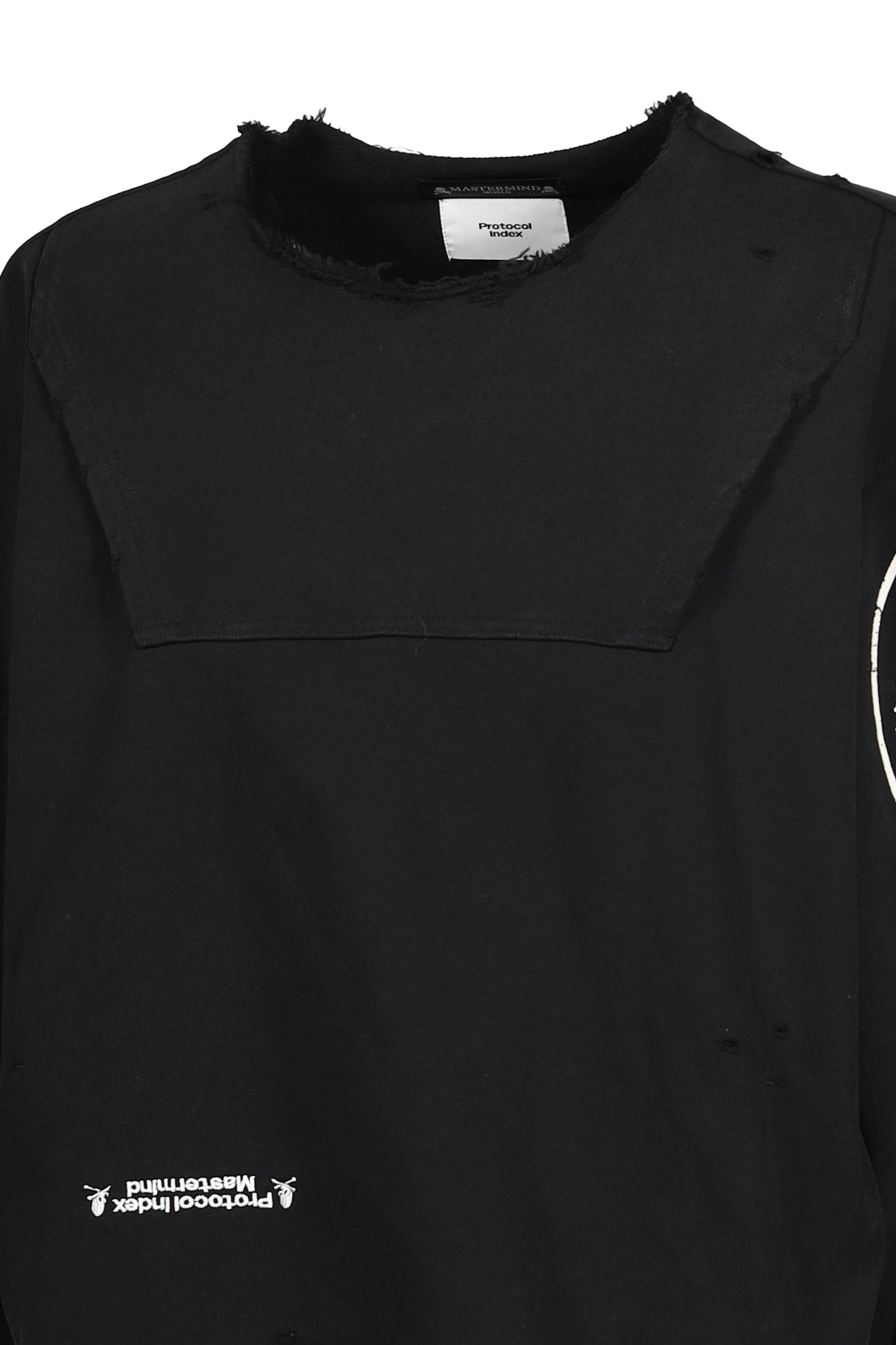 UPSIDE-DOWN SWEATSHIRT / BLK