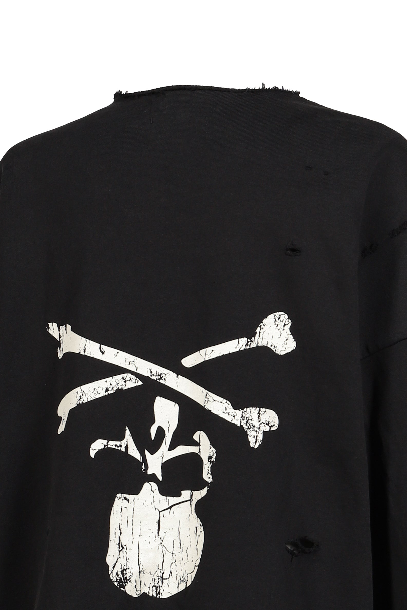 UPSIDE-DOWN SWEATSHIRT / BLK