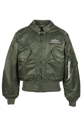 AI CWU 45/P FLIGHT JACKET (RIVET VERSION) / SAGE 