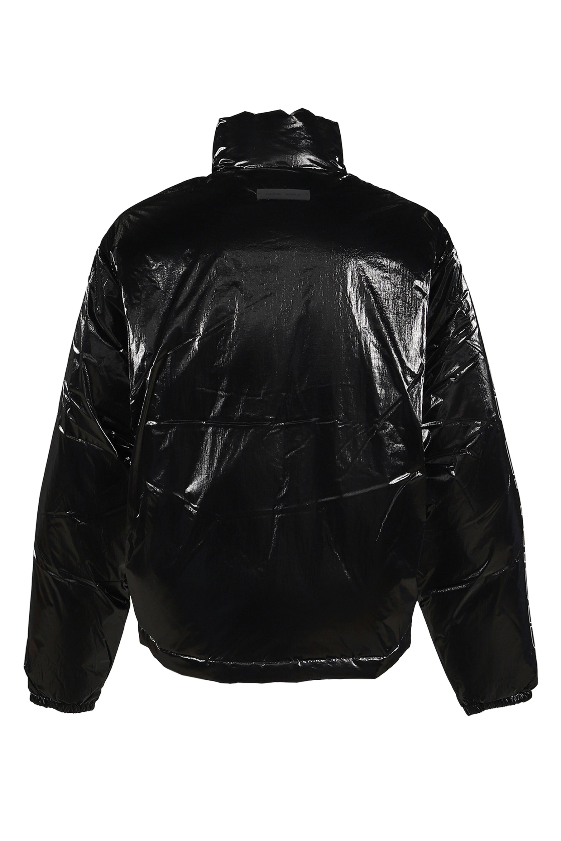 PUFFER JACKET / METALLIC BLK