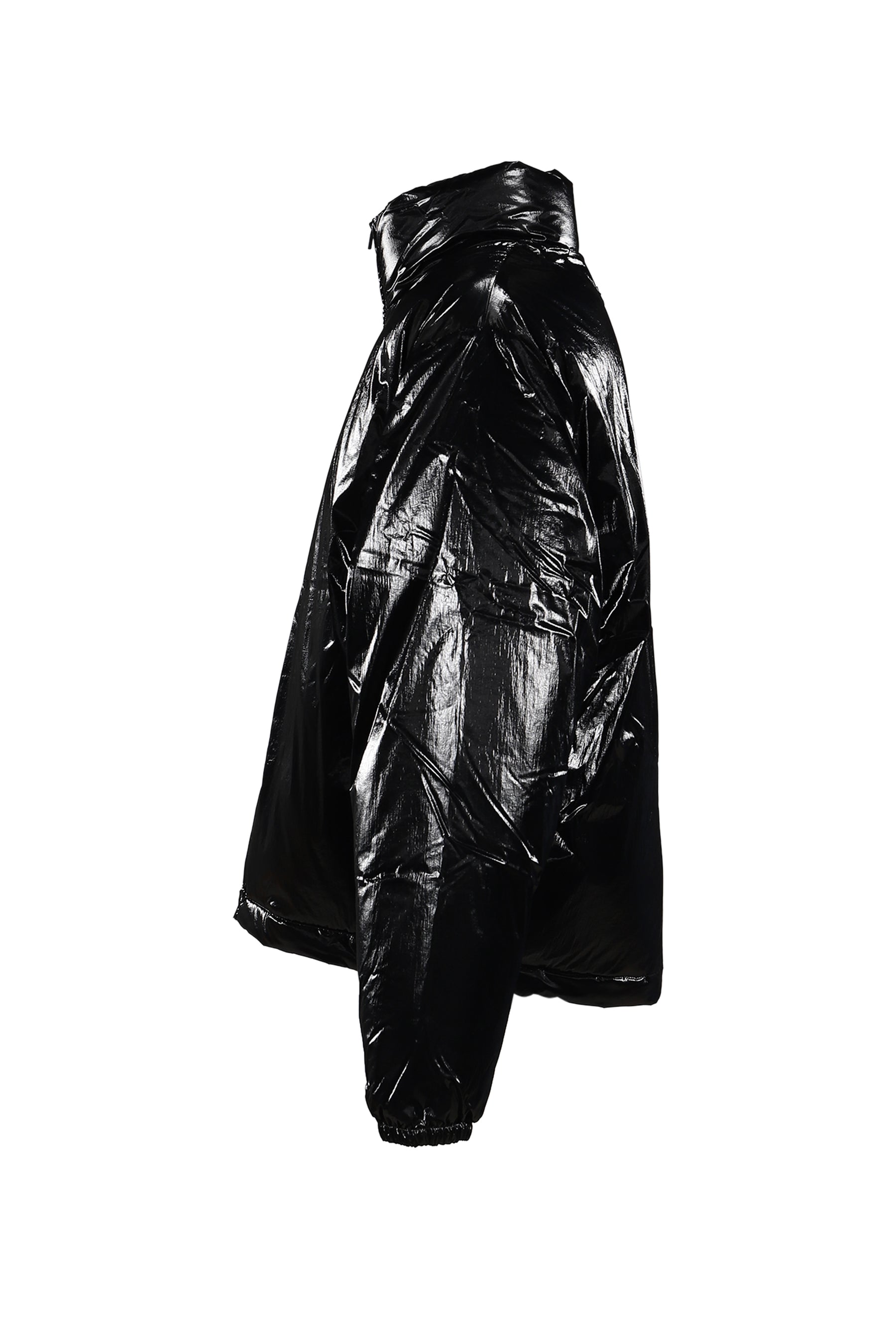 PUFFER JACKET / METALLIC BLK