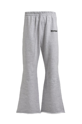 FLARE SWEAT PANTS / GRY