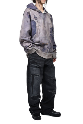 BORO SUPER BAGGY JEANS / BLACK 