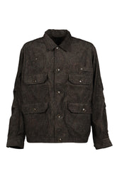 TECH FLYING SHIRT CORDUROY PAISLEY / D.BRW