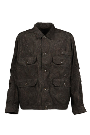 TECH FLYING SHIRT CORDUROY PAISLEY / D.BRW