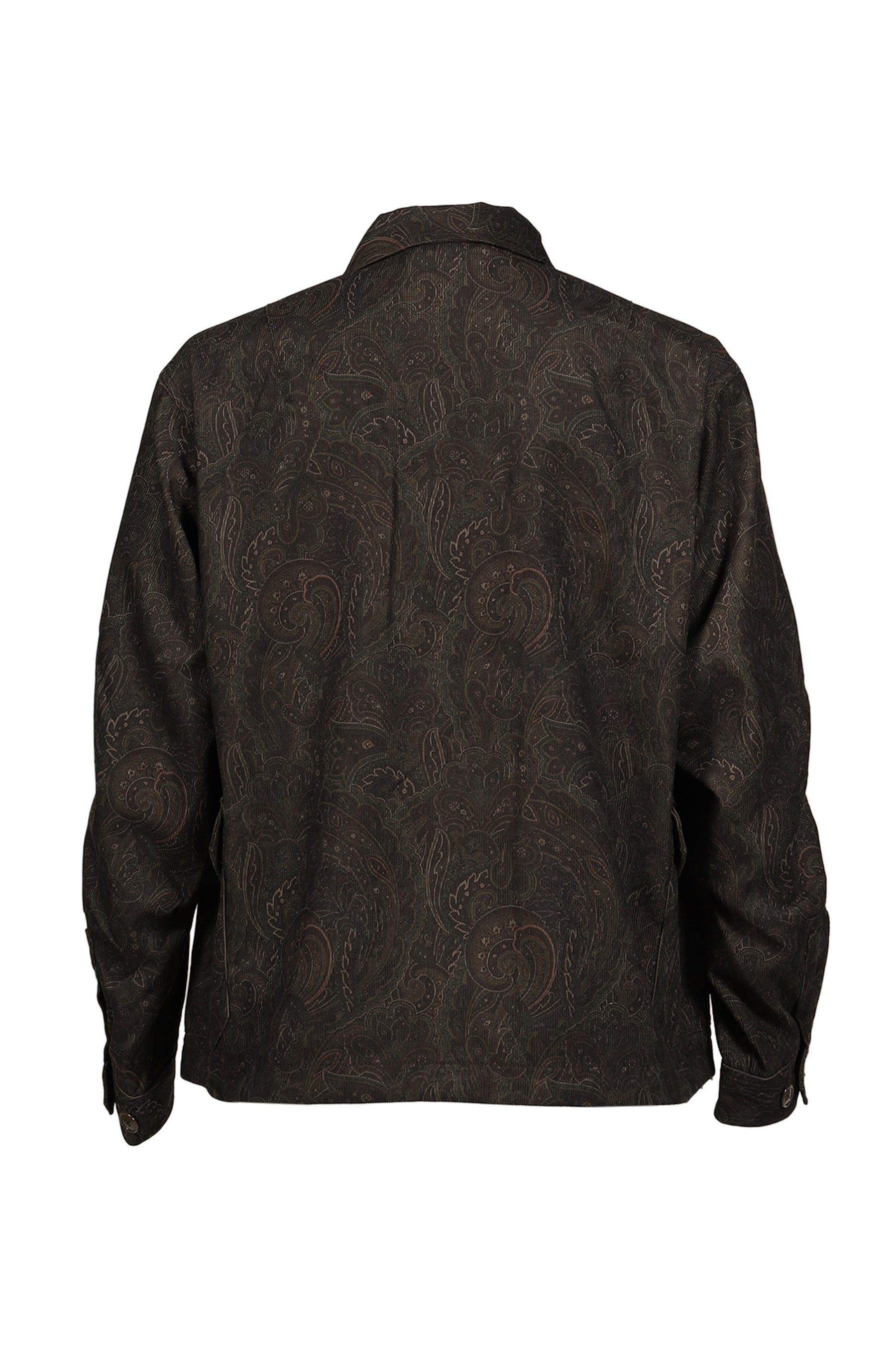 TECH FLYING SHIRT CORDUROY PAISLEY / D.BRW