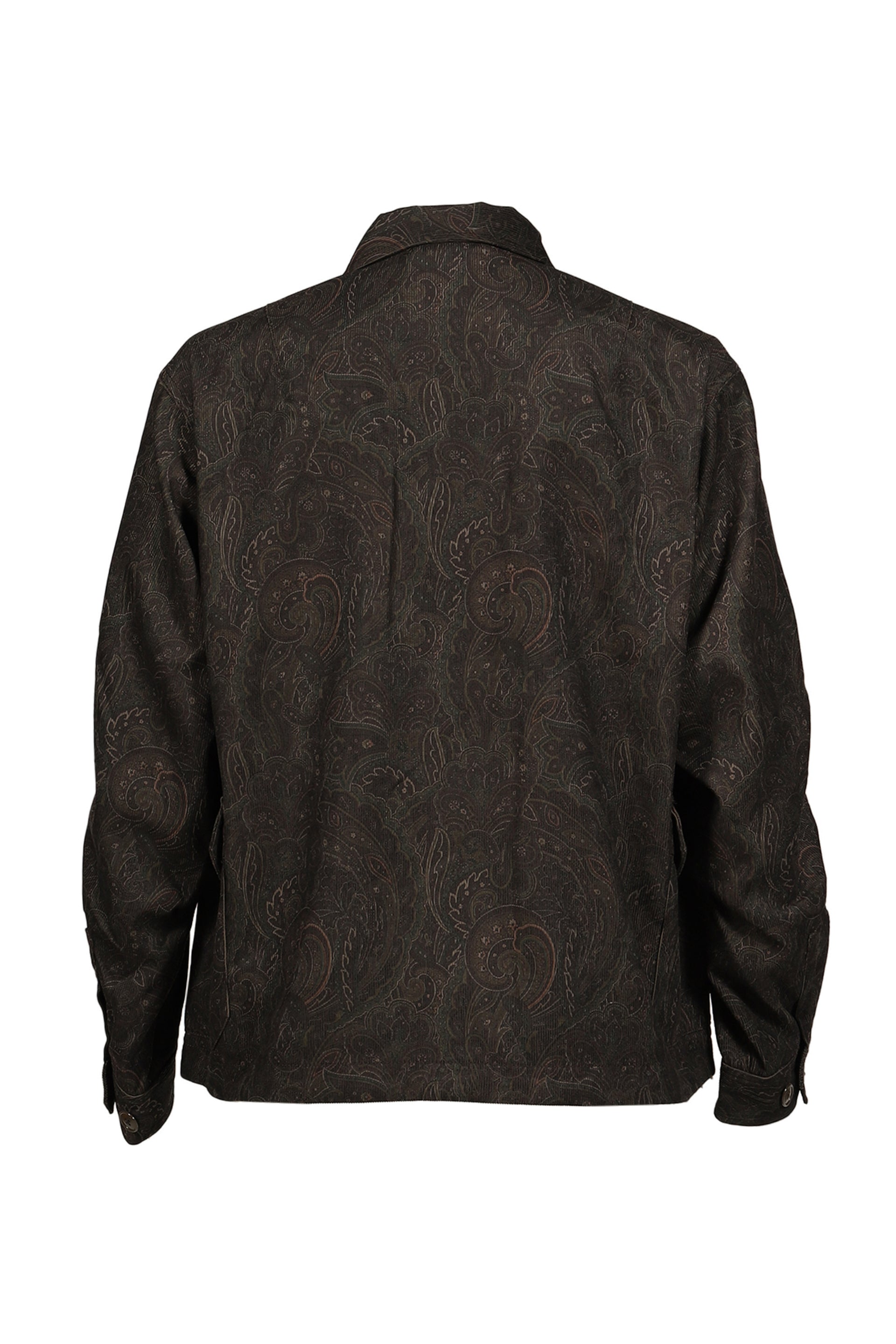TECH FLYING SHIRT CORDUROY PAISLEY / D.BRW