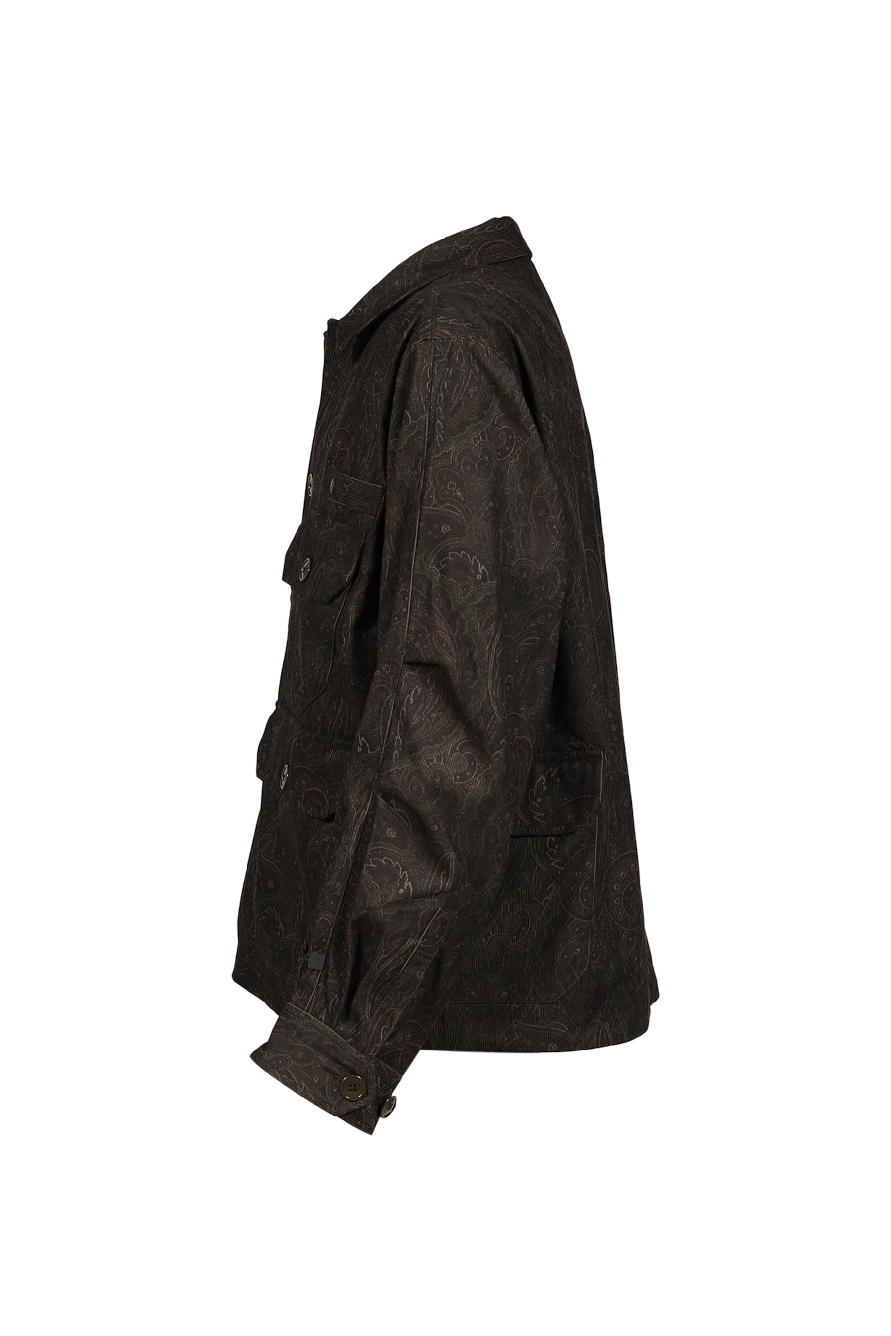 TECH FLYING SHIRT CORDUROY PAISLEY / D.BRW