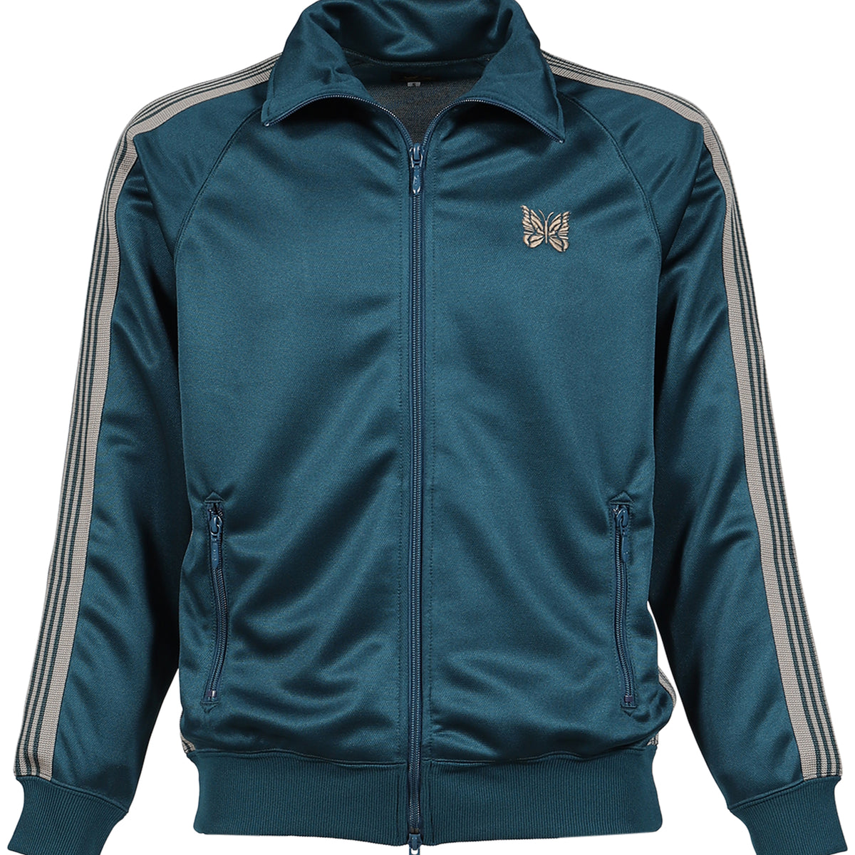 Needles ニードルス SS26-TRACK JACKET - POLY SMOOTH / GRN - NUBIAN