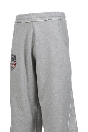 GRAY ECSTASY PIPED MONSTER JOGGER / GRY