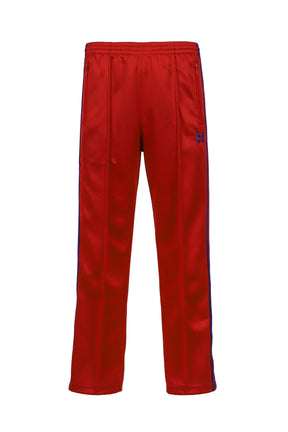 TRACK PANT - POLY SMOOTH / RED