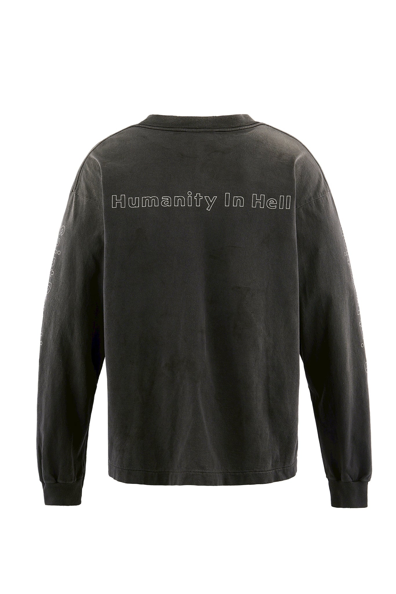 LS T-SHIRT/SAINT DEVOTION / BLK