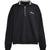 SCRIPT LOGO HALF ZIP SWEAT / BLK