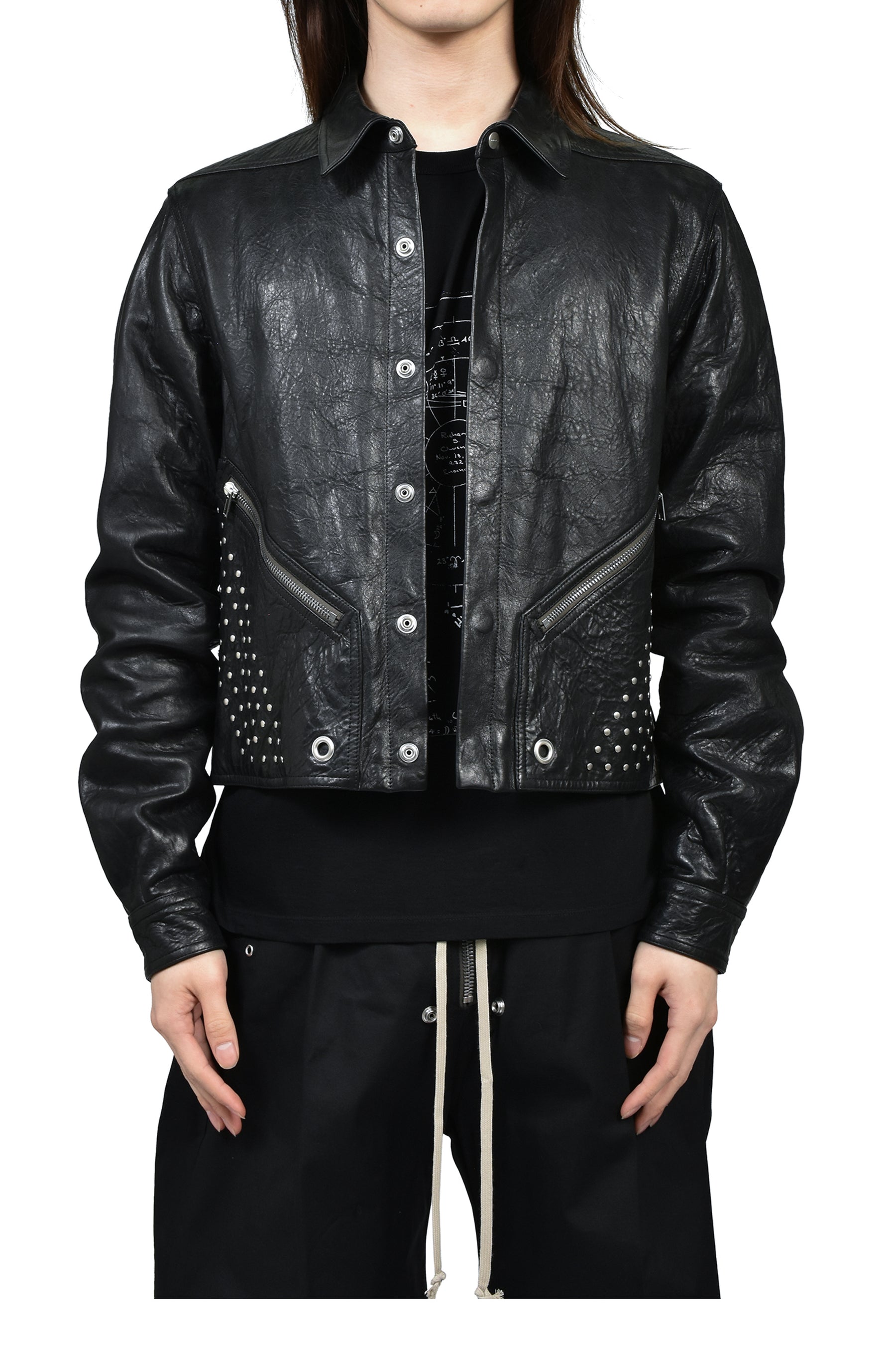 Rick Owens リック オウエンス SS26 TOUR ALICE SHIRT / BLK - NUBIAN