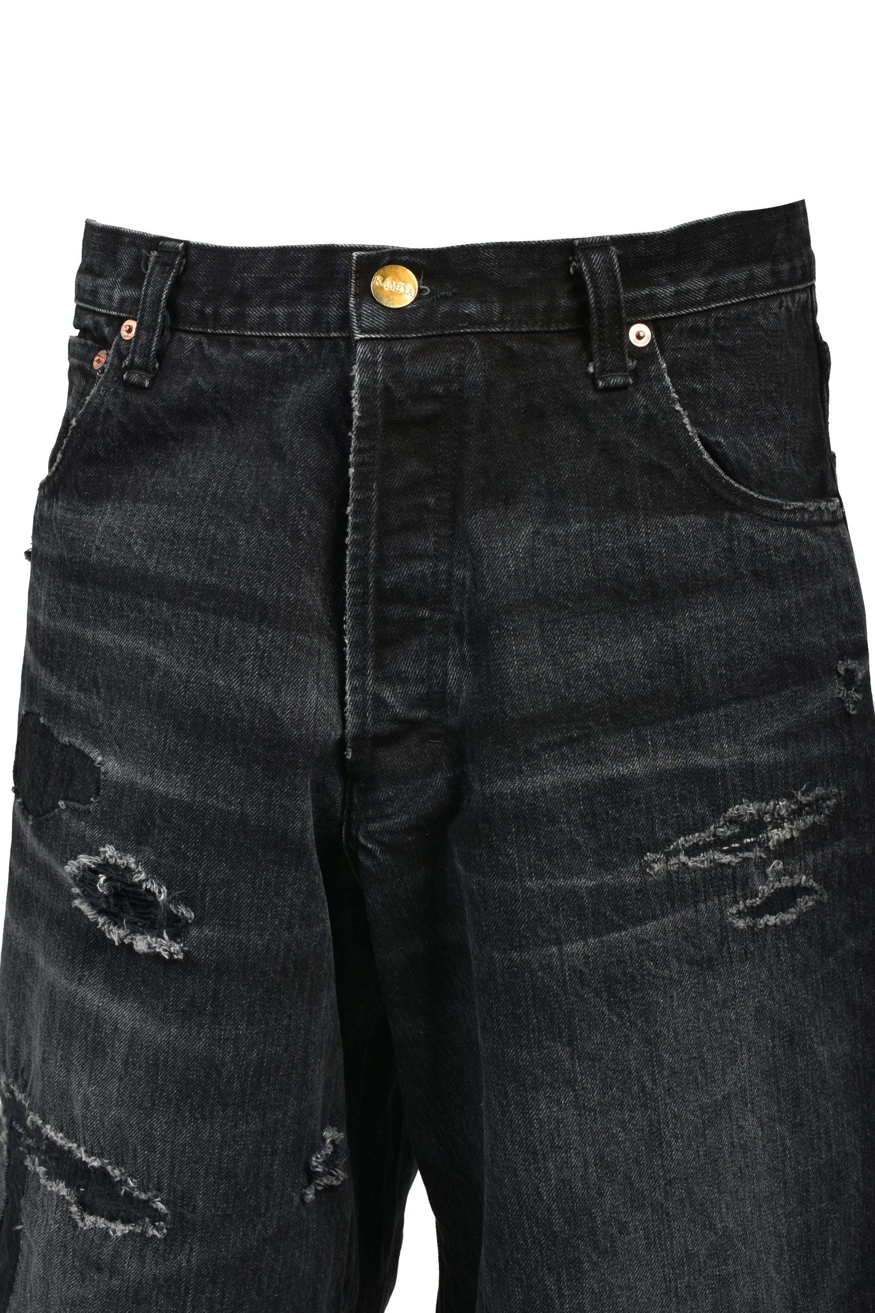 BORO SUPER BAGGY JEANS / BLACK 