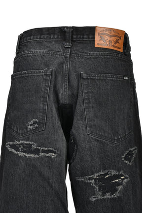 BORO SUPER BAGGY JEANS / BLACK 