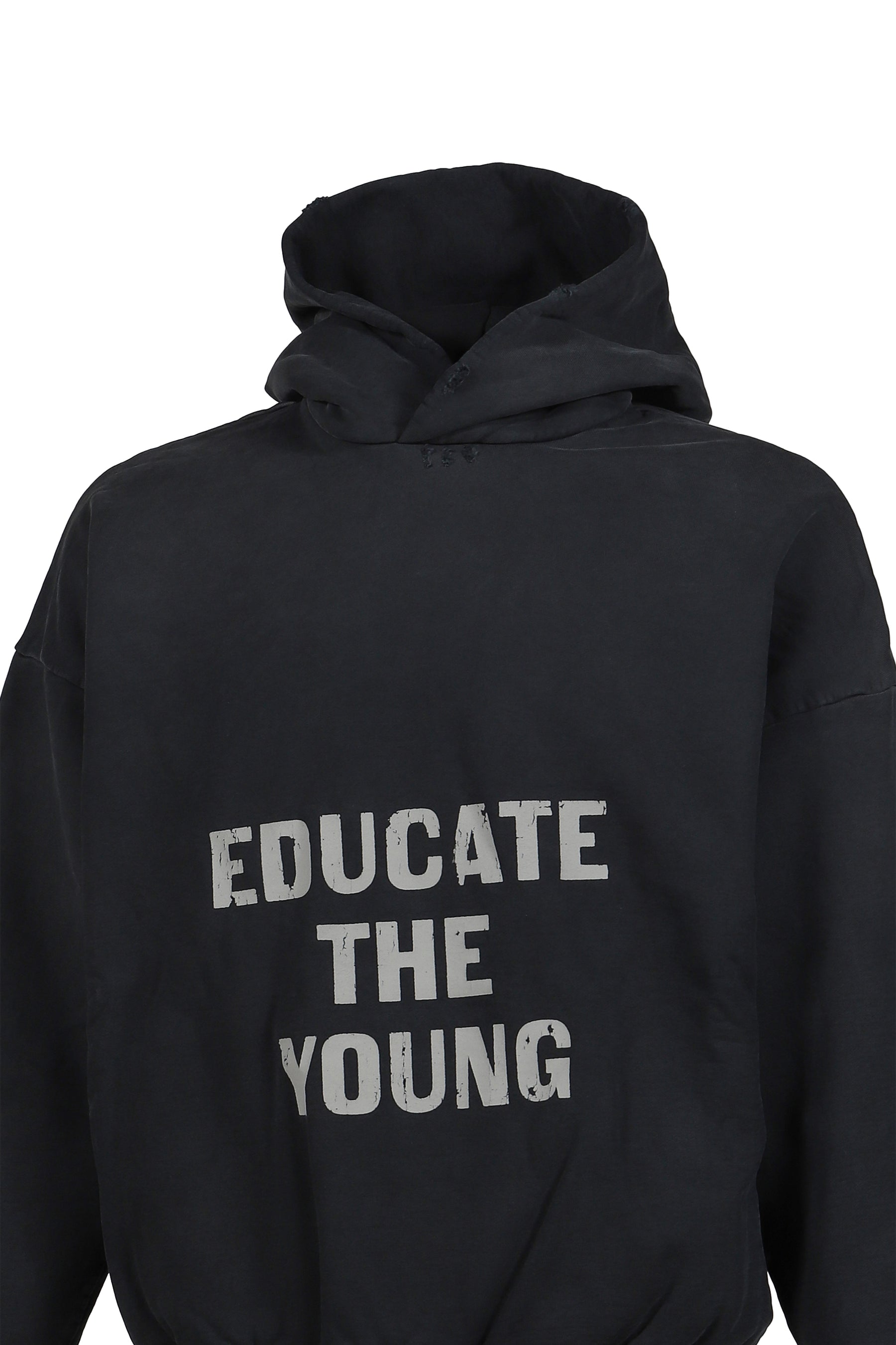 EDUCATE HOODIE / BLACK 